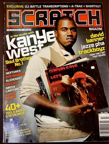 Kanye West Scratch Magazin Herbst 2004 Neptun Alchemist Hiphop DJ Rap