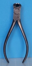 SB1: VINTAGE LINDSTROM 525-4 1/2" JEWELERS END CUTTING PLIERS NIPPERS EXC SWEDEN