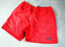 Vintage 80s and 90s Patagonia Baggies Men's Swim Trunks Shorts Red Size Large