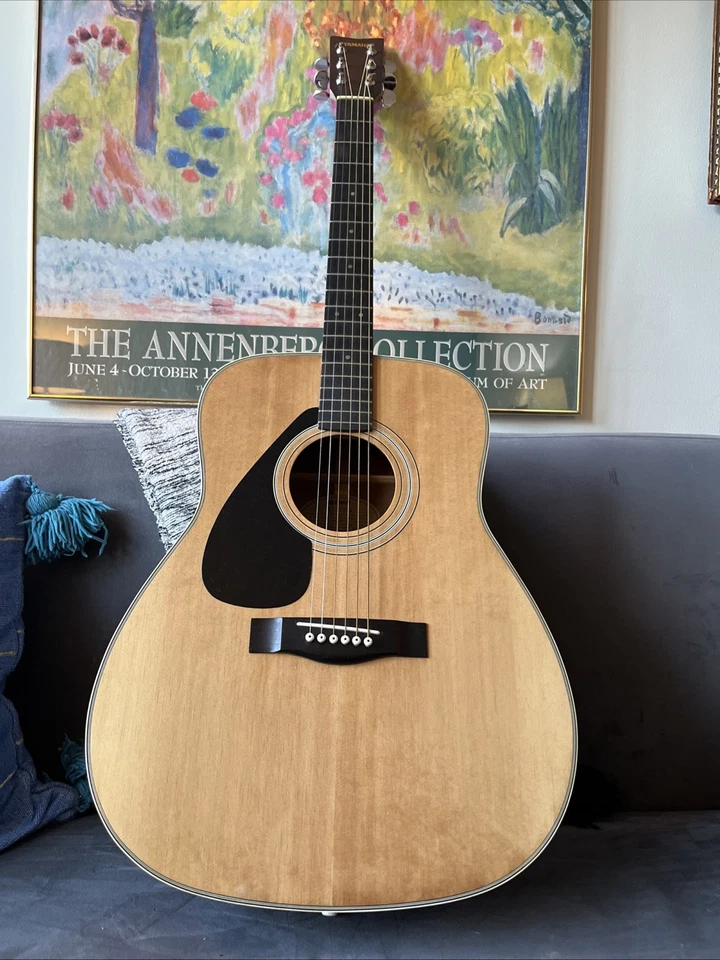 (YAMAHA FG 335 L II ACOUSTIC GUITAR) Clean Rosewood. Tuned for left handed. - Image 4 of 4
