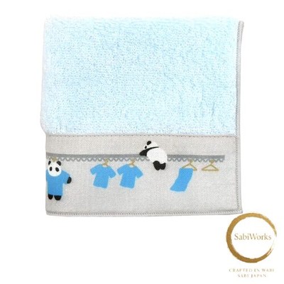 New Hamamonyo Tenugui Towel Laundry Panda