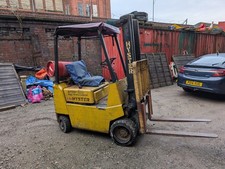 Hyster gas powered forklift truck 