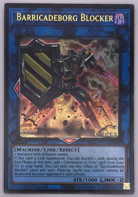 Barricadeborg Blocker - BLGG-EN102  - Ultra Rare - Glorious Gallery - NM/M