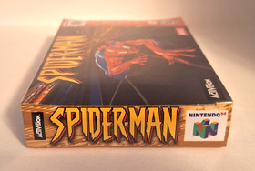 Spiderman 1st Print (Nintendo 64,) N64 New Factory Sealed Rare - WATA CGC VGA