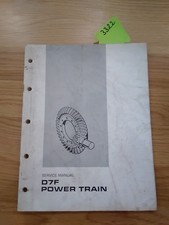 Caterpillar CAT D7F Service Power Train Service Manual