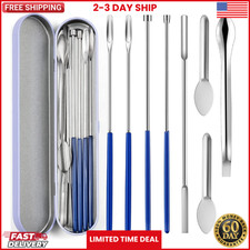 8 Piece Capsule Filling Kit for Empty Pill Capsules - Sizes #000 00 0 1 2 3 FAST