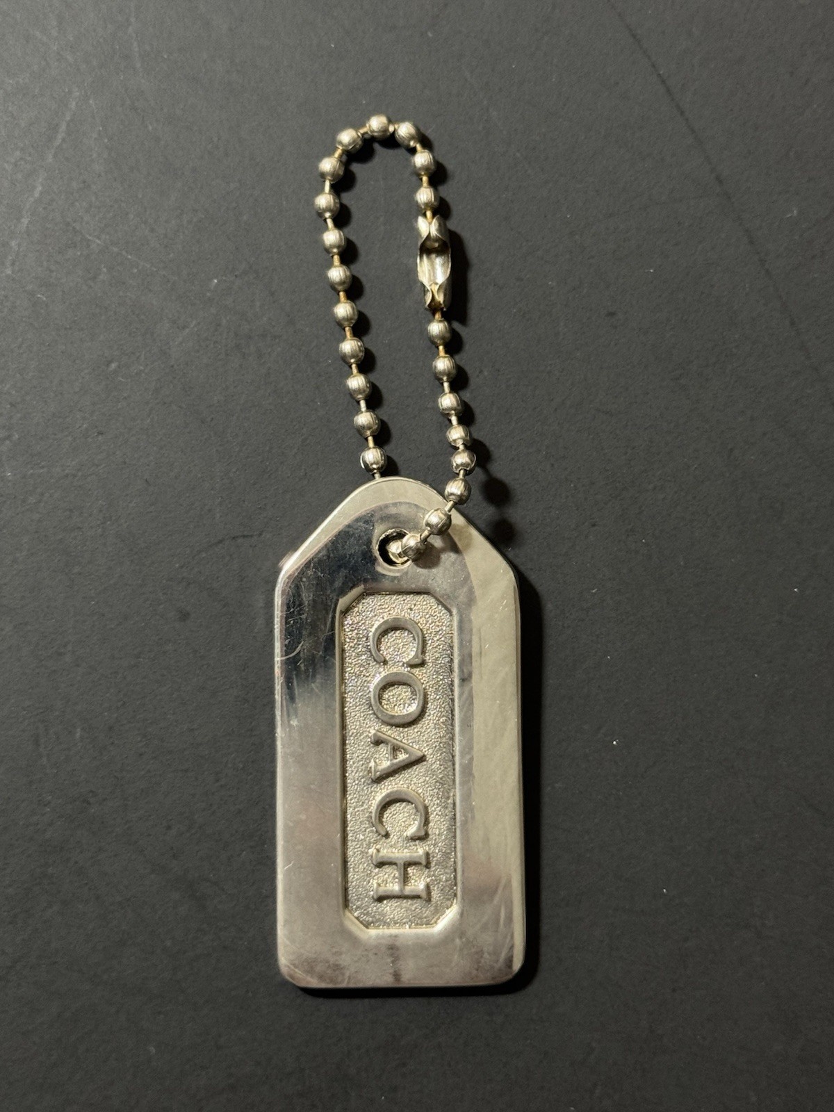 Vintage Coach Purse Charm Keychain