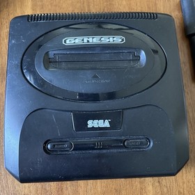 Sega Genesis Console Bundle w/ OEM Controllers Cords & 2 Sonic Games - MK-1631