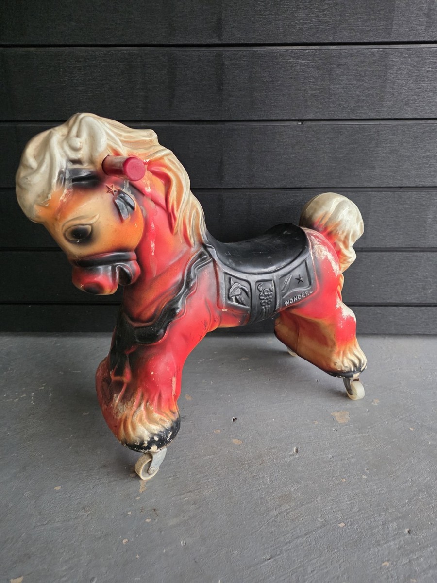 Vintage/Antique 1950's The Wonder Coaster Horse Children Ride Toy