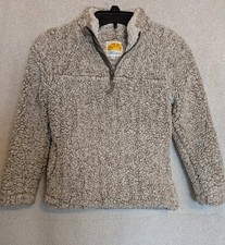 C C California - childs Sherpa Pullover w/ pockets unisex sz 8