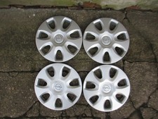 Original Opel Corsa-D Radkappen Satz 4-Stück 15 Zoll.13265184 RD.00461060860.