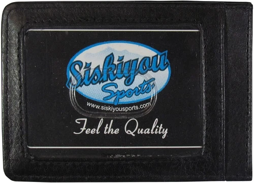Kansas State University Wildcats Black Leather Wallet, Front Pocket Magnetic... - Picture 2 of 3