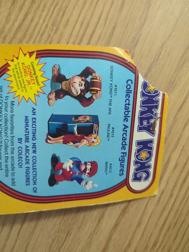 Super Mario 1981 Donkey Kong Coleco RARE Vintage Nintendo HTF 1980 Video Game G1 - Picture 5 of 6