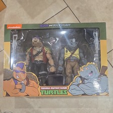 NECA TMNT Bebop and Rocksteady Cartoon Action Figure 2-Pack