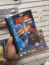 Keio Flying Squadron (Sega CD, 1994) Mint Condition CIB & Clean - Original Owner