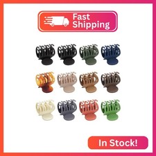 12PCS Hair Clips for Women - 1.6" Matte or Gloss Double Row Teeth Clamps with St