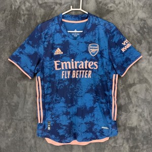 Adidas Arsenal FC 2020-2021 Third Jersey Blue Tie Dye HEAT.RDY Mens Large