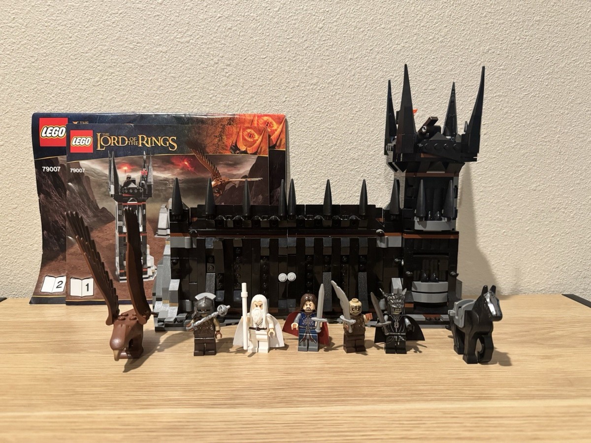 Lego Lord Of The Rings Black Gate 79007 with all Minifigs | eBay