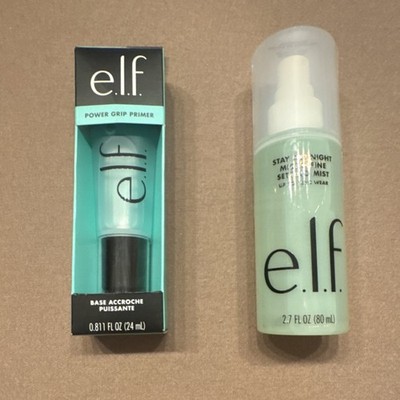 e.l.f. Power Grip Primer 0.811oz & Stay All Night Mist 2.7oz Vegan Cruelty-Free