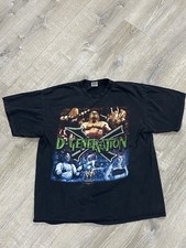 D-Generation X Triple H WWF Vintage 2000 RARE Cygnus T-Shirt Extra Large XL