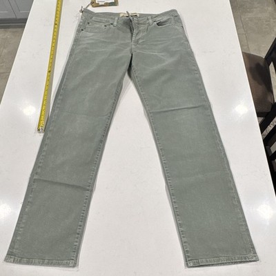 PT05 Men's Tokyo Green Light Wash Denim Straight Regular Fit 5-Pocket Jeans