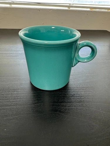 Fiesta HLC "O" Ring Handle Coffee Mug USA FiestaWare Turqouise