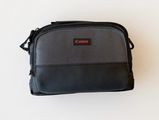 Canon Black Padded Camera Bag Case Mesh Pocket Gadget Bag