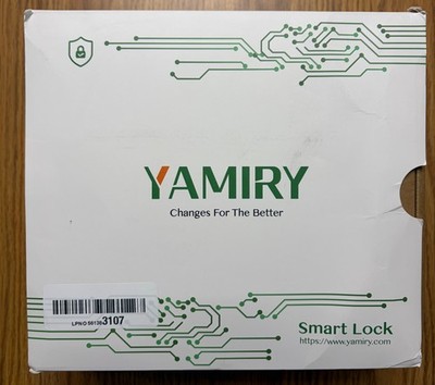 Smart Door Handle Lock with Keypad: Yamiry Fingerprint Smart Knob - Keyless NIB