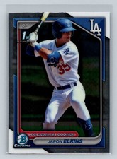 2024 Bowman #BCP-106 Jaron Elkins Chrome Prospects