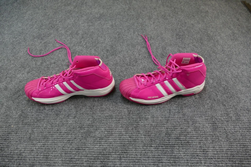 ADIDAS PE TEAM ISSUED PRO MODEL 2G  PINK  US Size 10 ARTFV7064 Year 11/19 - Image 4 of 4