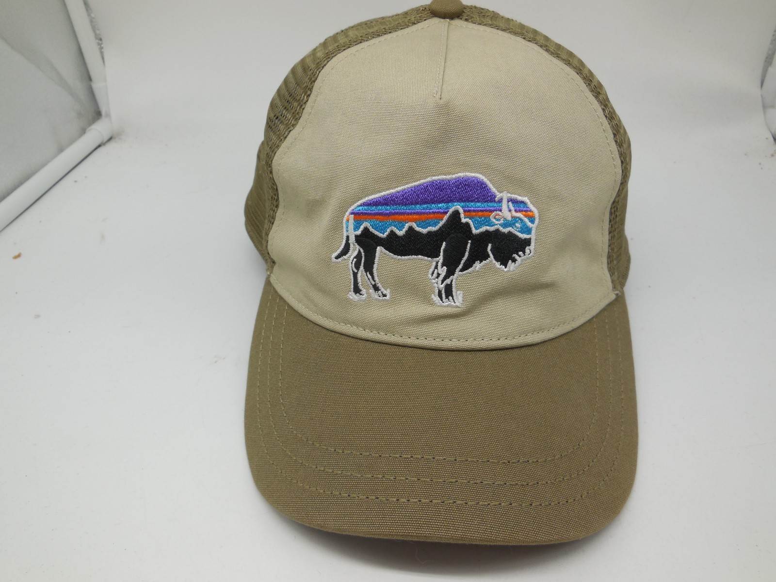 E11 Patagonia Fitz Roy Bison Trucker  Hat Mesh Snapback STY 38005 Buffalo