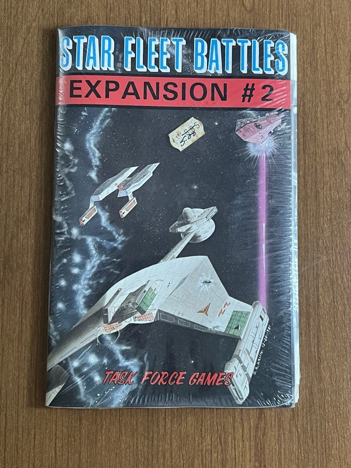 Star Fleet Battles Expansión #2 Módulo Nuevo en Sello 1982 Task Force Games Foto 3 de 3