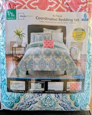 Coordinated Bedding Set 6 piece
