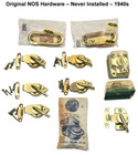 Vintage NOS Sash Locks Lot 1940s Stanley Amerock + Bonus Chrome Wintite