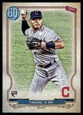 2020 Topps Gypsy Queen Yu Chang Rookie Cleveland Indians #171