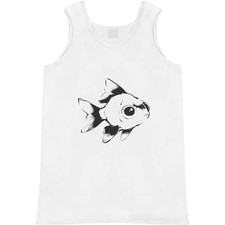 'Cute Fish Side View' Adult Vest / Tank Top AV053555 