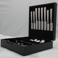 CARLETON Pattern Arthur Price England Silver Service 38 Piece Canteen of Cutlery