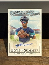 2024 Panini Boys of Summer Characters of Game Signatures Harry Ford CGS-HF /149