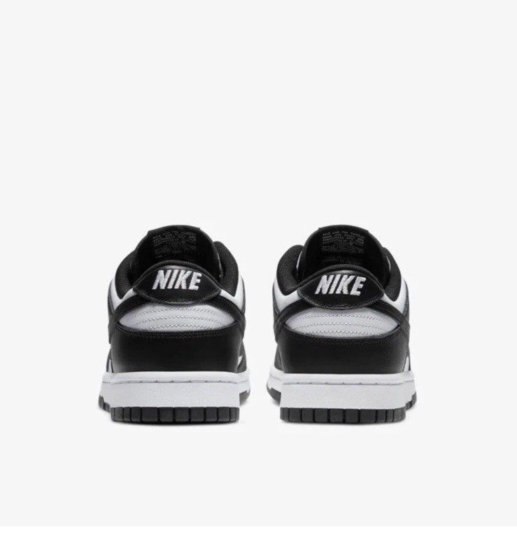 Size 5 - Nike Dunk Low Black White W for sale online | eBay