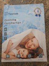 NEW Cooling Comforter King Size White Down Alternative Filling 104x88 Inches
