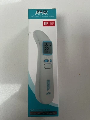 AFAC Digital No Contact Infrared Thermometer – Forehead & Ear Baby Adult Fever UK New