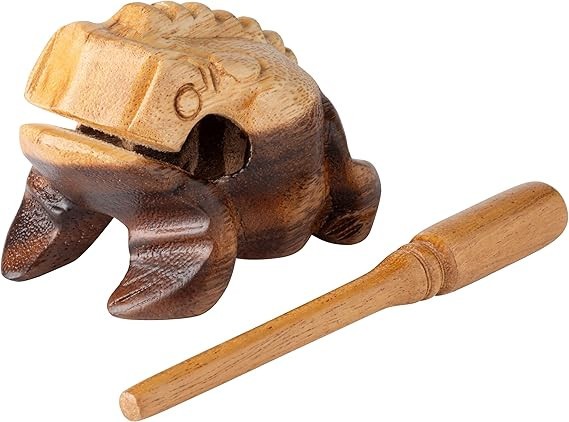 Деревянная лягушка-перкуссионист Нино Гуиро - Маленькая 5790₽