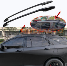 For Chevrolet Equinox Decorative black Roof Rack Rails Bars 2019 2020 2021 A