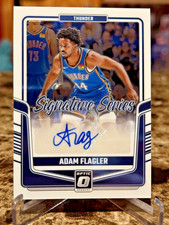 2024-25 Panini Donruss Optic Adam Flagler Signature Series Auto #SS-FLG