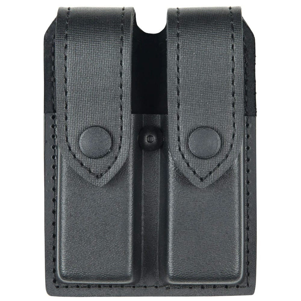 Safariland 77 Black Double Mag Pouch Glock 31 1102142 Snap Closure-image