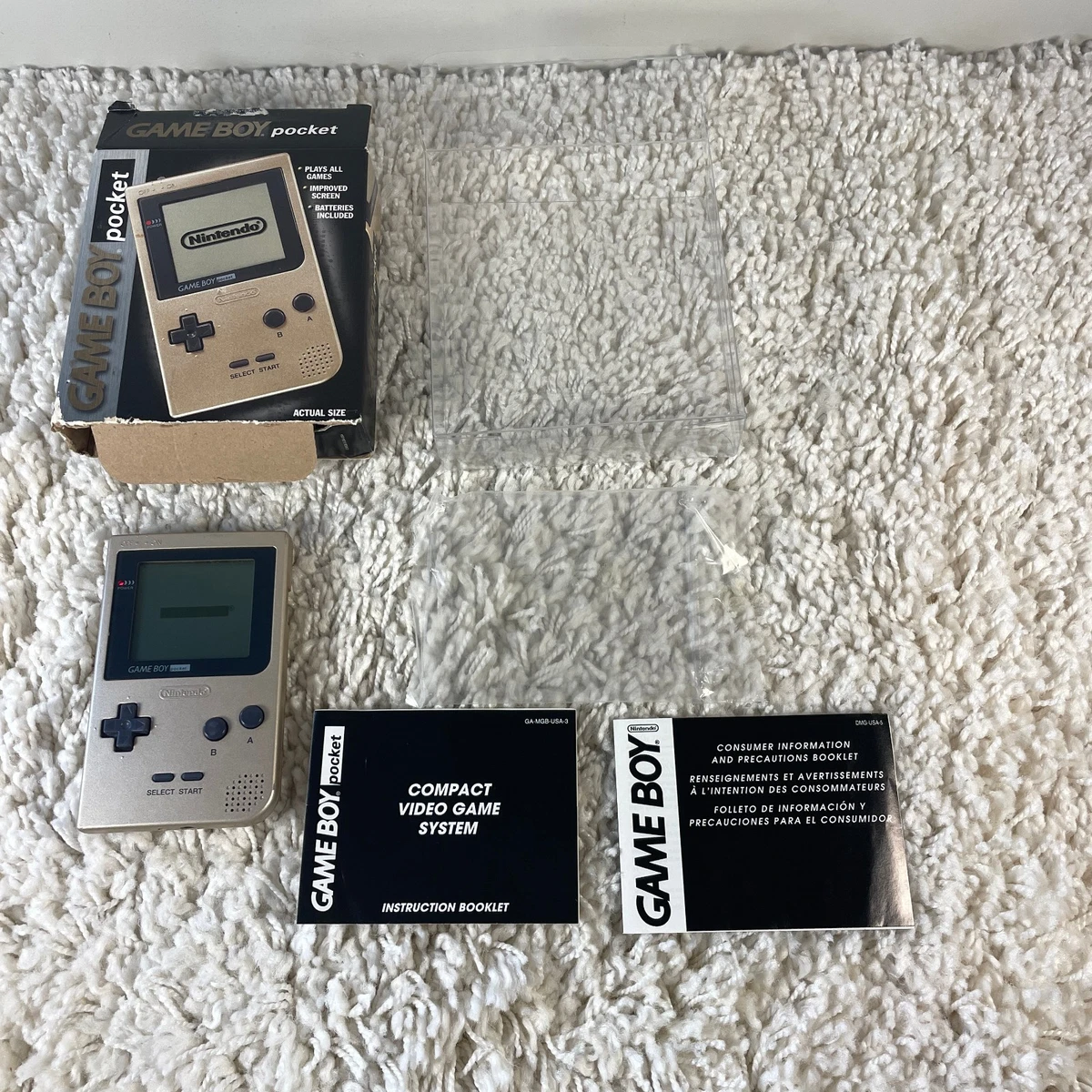 Nintendo Game Boy Pocket Gold Consoles for sale | eBay