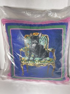 Anthropologie Raphael Balme Pillow 18x18 - Frenchie Dog New In Bag