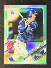 2021 Topps Chrome NPB #159 Shunta Tanaka Aqua Refractor #/199