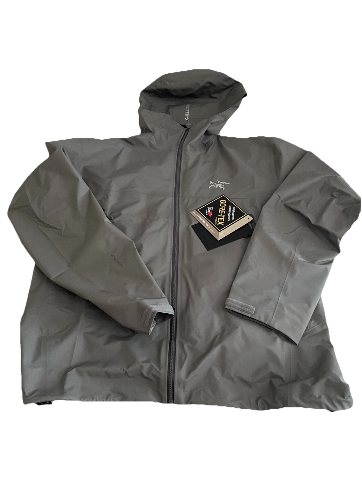 Arc'teryx Men's Beta Jacket XL Void Gray Gore-Tex Shell Hooded Waterproof NWT