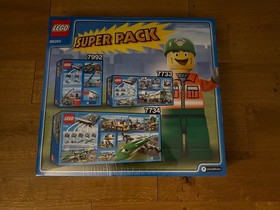 LEGO 66260 City Super Pack 3 in 1 City Transport 7792 + 7733 + 7734 NEW & Original Packaging HTF